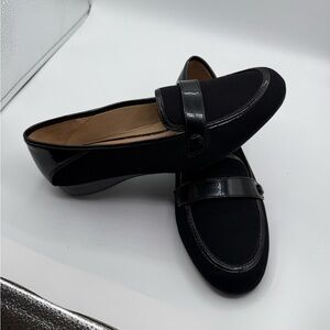 Kelly & Katie Danic Women’s Black Loafer Slip Ons Sz 11W